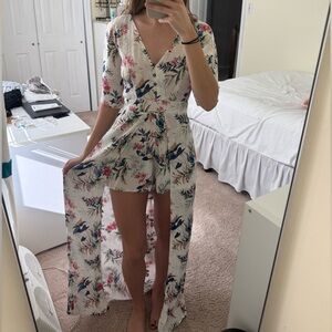 American Eagle Outfitters Floral Romper